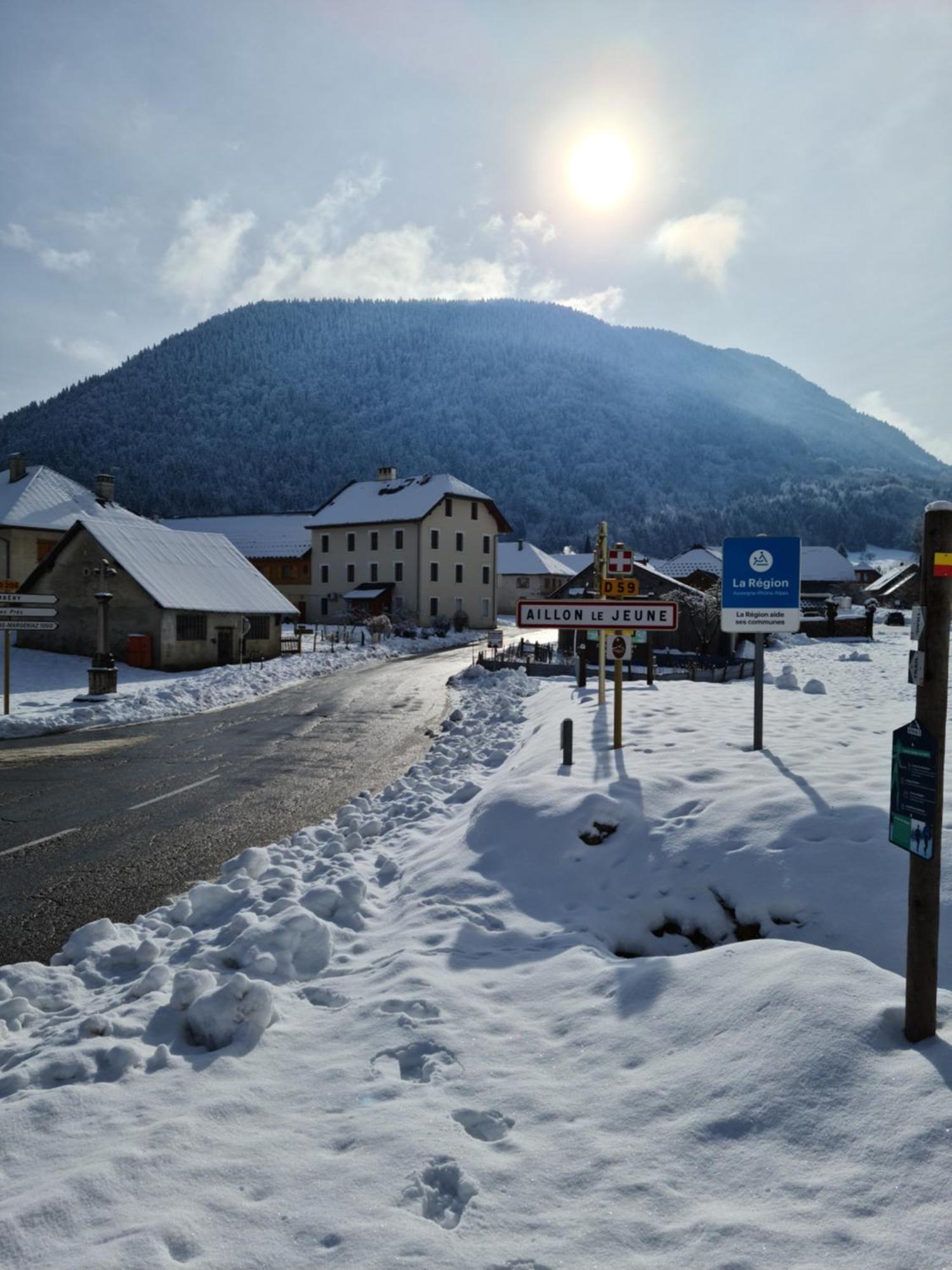 Hotel Du Soleil Aillon-le-Jeune 외부 사진